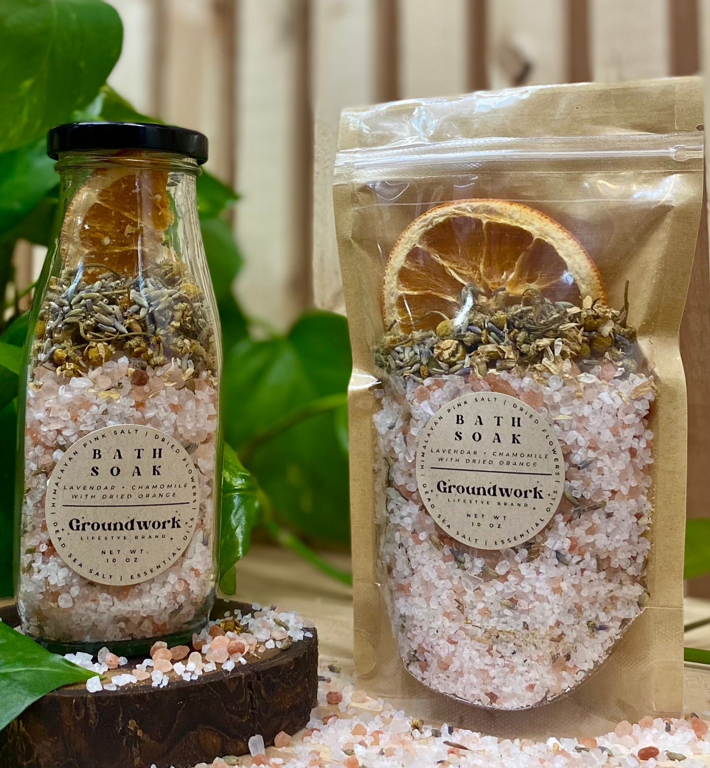 LAVENDER + CHAMOMILE BATH SOAK