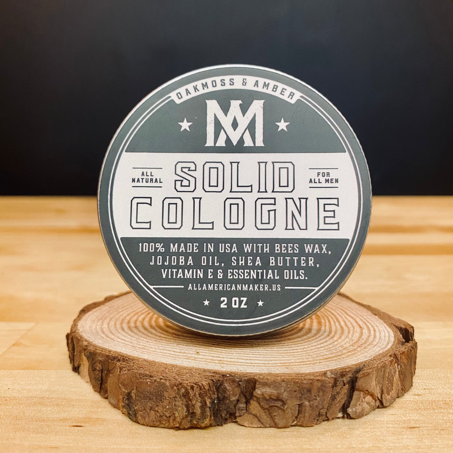 OAKMOSS + AMBER SOLID COLOGNE